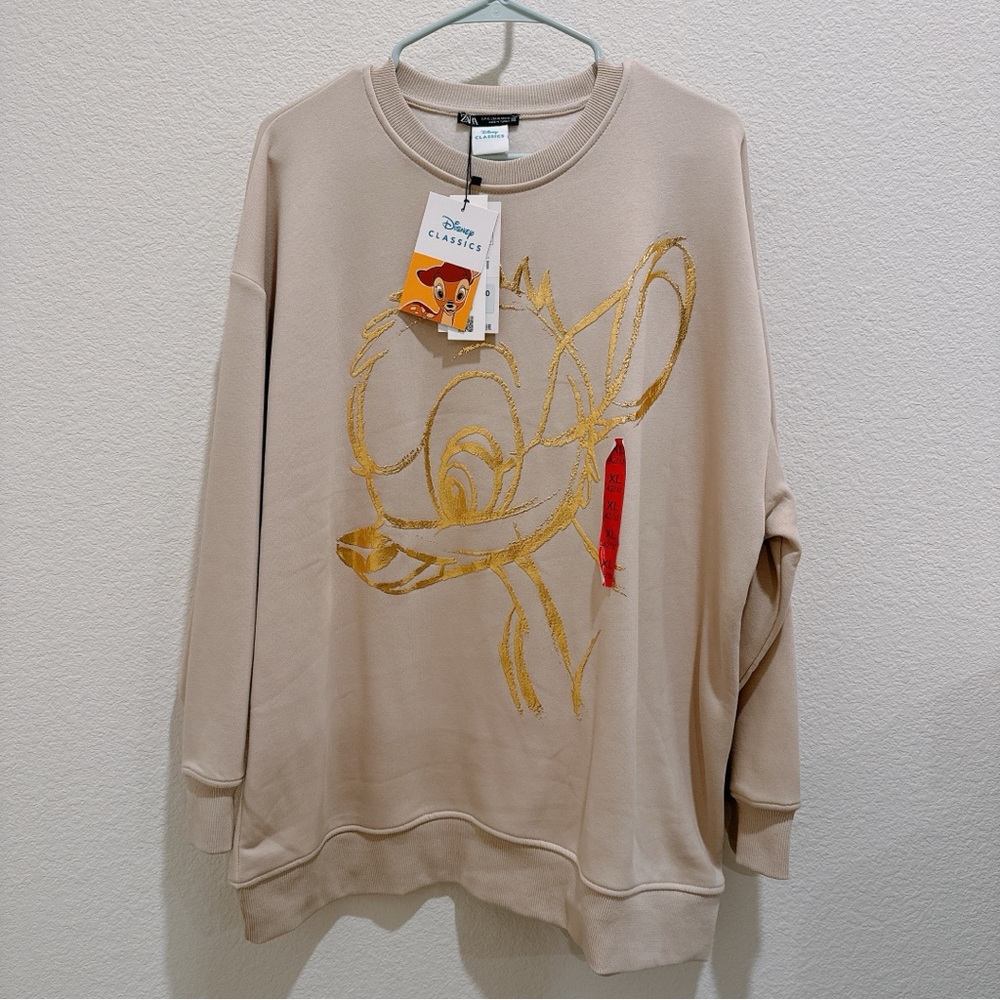 Zara Bambi Disney Sweatshirt